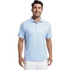 image:imageAlex Vando Mens Golf Shirt Moisture Wicking Classic Print Golf Shirts  Shape amp color retainingLow maintenanceMultiscene active apparelBlue Ball