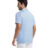 image:imageAlex Vando Mens Golf Shirt Moisture Wicking Classic Print Golf Shirts  Shape amp color retainingLow maintenanceMultiscene active apparelBlue Square