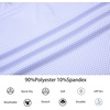 image:imageAlex Vando Mens Golf Shirt Moisture Wicking Classic Print Golf Shirts  Shape amp color retainingLow maintenanceMultiscene active apparelWhite Circle