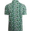 image:imageAlex Vando Mens Golf Shirt Moisture Wicking Print Performance Polo Shirt  UPF40 UV shielding Lightweight Contrast collar piping Fullbody patterns Machine washable Multisport topGreen Golf Club  Ball