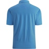 image:imageAlex Vando Mens Golf Shirt Moisture Wicking Print Performance Polo Shirt  UPF40 UV shielding Lightweight Contrast collar piping Fullbody patterns Machine washable Multisport topBlue Navy Square
