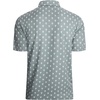 image:imageAlex Vando Mens Golf Shirt Moisture Wicking Print Performance Polo Shirt  UPF40 UV shielding Lightweight Contrast collar piping Fullbody patterns Machine washable Multisport topGrey Ball