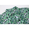 image:imageAlex Vando Mens Golf Shirt Moisture Wicking Print Performance Polo Shirt  UPF40 UV shielding Lightweight Contrast collar piping Fullbody patterns Machine washable Multisport topGreen Golf Club  Ball