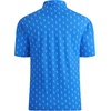 image:imageAlex Vando Mens Golf Shirt Moisture Wicking Print Performance Polo Shirt  UPF40 UV shielding Lightweight Contrast collar piping Fullbody patterns Machine washable Multisport topRoyal Sweep Men