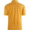image:imageAlex Vando Mens Golf Shirt Moisture Wicking Print Performance Polo Shirt  UPF40 UV shielding Lightweight Contrast collar piping Fullbody patterns Machine washable Multisport topYellow Golf Club