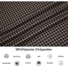 image:imageAlex Vando Mens Printed Golf Shirt Cooling Short Sleeve Dress Polo Shirts  Cool mesh textile Tagless seamless neckband Quick dry 4way stretchBlackKhaki