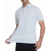 image:imageAlex Vando Mens Printed Golf Shirt Cooling Short Sleeve Dress Polo Shirts  Cool mesh textile Tagless seamless neckband Quick dry 4way stretchBlue Circle