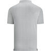 image:imageAlex Vando Mens Printed Golf Shirt Cooling Short Sleeve Dress Polo Shirts  Cool mesh textile Tagless seamless neckband Quick dry 4way stretchGrey Twill Check