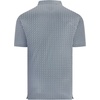 image:imageAlex Vando Mens Printed Golf Shirt Cooling Short Sleeve Dress Polo Shirts  Cool mesh textile Tagless seamless neckband Quick dry 4way stretchNavy White Diamond