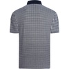 image:imageAlex Vando Mens Printed Golf Shirt Cooling Short Sleeve Dress Polo Shirts  Cool mesh textile Tagless seamless neckband Quick dry 4way stretchNavyWhite