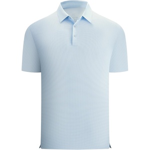 image:imageAlex Vando Mens Printed Golf Shirt Cooling Short Sleeve Dress Polo Shirts  Cool mesh textile Tagless seamless neckband Quick dry 4way stretchBlue Dots