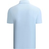 image:imageAlex Vando Mens Golf Polo Shirt Textured Stretch Performance Polo  Structured Collar Textured Knit Finish 8Way Stretch Regular Fit True to Size 87 Nylon 13 Spandex Machine WashableBlue