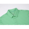 image:imageAlex Vando Mens Golf Shirt Moisture Wicking QuickDry Short Sleeve Polo  UPF40Soft amp stretchSweat resistantMultiscene sports amp office apparelGreen Stripe 79