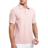 image:imageAlex Vando Mens Golf Shirt Moisture Wicking QuickDry Short Sleeve Polo  UPF40Soft amp stretchSweat resistantMultiscene sports amp office apparelLt Pink