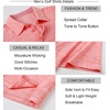 image:imageAlex Vando Mens Golf Shirt Moisture Wicking QuickDry Short Sleeve Polo  UPF40Soft amp stretchSweat resistantMultiscene sports amp office apparelPink