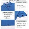 image:imageAlex Vando Mens Golf Shirt Moisture Wicking QuickDry Short Sleeve Polo  UPF40Soft amp stretchSweat resistantMultiscene sports amp office apparelRoyal