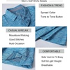 image:imageAlex Vando Mens Golf Shirt Moisture Wicking QuickDry Short Sleeve Polo  UPF40Soft amp stretchSweat resistantMultiscene sports amp office apparelTurquoise