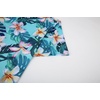 image:imageAlex Vando Mens Hawaiian Golf Shirt Moisture Wicking Digital Print Polo  Tropical vivid patterns Sweatabsorbing Flexible stretch weave Side air slits Unrestricted daily activityPlumeria Monstera
