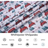 image:imageAlex Vando Mens Hawaiian Golf Shirt Moisture Wicking Digital Print Polo  Tropical vivid patterns Sweatabsorbing Flexible stretch weave Side air slits Unrestricted daily activityGrey Christmas Car