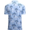 image:imageAlex Vando Mens Hawaiian Golf Shirt Moisture Wicking Digital Print Polo  Tropical vivid patterns Sweatabsorbing Flexible stretch weave Side air slits Unrestricted daily activityPalm Tree Silhouette