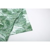 image:imageAlex Vando Mens Hawaiian Golf Shirt Moisture Wicking Digital Print Polo  Tropical vivid patterns Sweatabsorbing Flexible stretch weave Side air slits Unrestricted daily activityWhite Green Leaf