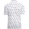 image:imageAlex Vando Mens Hawaiian Golf Shirt Moisture Wicking Digital Print Polo  Tropical vivid patterns Sweatabsorbing Flexible stretch weave Side air slits Unrestricted daily activityWhite Car
