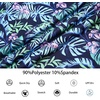 image:imageAlex Vando Mens Hawaiian Golf Shirt Moisture Wicking Digital Print Polo  Tropical vivid patterns Sweatabsorbing Flexible stretch weave Side air slits Unrestricted daily activityBlueGreen Leaf
