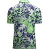 image:imageAlex Vando Mens Hawaiian Golf Shirt Moisture Wicking Digital Print Polo  Tropical vivid patterns Sweatabsorbing Flexible stretch weave Side air slits Unrestricted daily activityAbstract Tropical Leaves