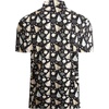 image:imageAlex Vando Mens Hawaiian Golf Shirt Moisture Wicking Digital Print Polo  Tropical vivid patterns Sweatabsorbing Flexible stretch weave Side air slits Unrestricted daily activityGold Christmas Tree
