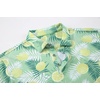 image:imageAlex Vando Mens Hawaiian Golf Shirt Moisture Wicking Digital Print Polo  Tropical vivid patterns Sweatabsorbing Flexible stretch weave Side air slits Unrestricted daily activityGreen Lemon