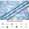 image:imageAlex Vando Mens Hawaiian Golf Shirt Moisture Wicking Digital Print Polo  Tropical vivid patterns Sweatabsorbing Flexible stretch weave Side air slits Unrestricted daily activityWhite Palm Leaf