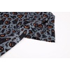 image:imageAlex Vando Mens Hawaiian Golf Shirt Moisture Wicking Digital Print Polo  Tropical vivid patterns Sweatabsorbing Flexible stretch weave Side air slits Unrestricted daily activityBlack Ghost