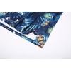 image:imageAlex Vando Mens Hawaiian Golf Shirt Moisture Wicking Digital Print Polo  Tropical vivid patterns Sweatabsorbing Flexible stretch weave Side air slits Unrestricted daily activityNavy Leaf