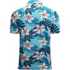 image:imageAlex Vando Mens Hawaiian Golf Shirt Moisture Wicking Digital Print Polo  Tropical vivid patterns Sweatabsorbing Flexible stretch weave Side air slits Unrestricted daily activityPlumeria Monstera