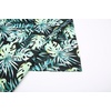 image:imageAlex Vando Mens Hawaiian Golf Shirt Moisture Wicking Digital Print Polo  Tropical vivid patterns Sweatabsorbing Flexible stretch weave Side air slits Unrestricted daily activityGreen Leaf