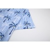 image:imageAlex Vando Mens Hawaiian Golf Shirt Moisture Wicking Digital Print Polo  Tropical vivid patterns Sweatabsorbing Flexible stretch weave Side air slits Unrestricted daily activityPalm Tree Silhouette