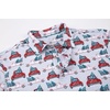 image:imageAlex Vando Mens Hawaiian Golf Shirt Moisture Wicking Digital Print Polo  Tropical vivid patterns Sweatabsorbing Flexible stretch weave Side air slits Unrestricted daily activityGrey Christmas Car