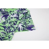 image:imageAlex Vando Mens Hawaiian Golf Shirt Moisture Wicking Digital Print Polo  Tropical vivid patterns Sweatabsorbing Flexible stretch weave Side air slits Unrestricted daily activityAbstract Tropical Leaves