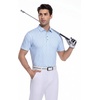 image:imageAlex Vando Mens Polo Shirts Short Sleeve Breeze Printed Dry Fit Golf Shirt  Quick Dry Cooling Fabric Prevents Sunburn StayFlat Hidden Collar Solves Curling Easy Care NonIron Machine WashableLtbluedot