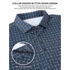 image:imageAlex Vando Mens Polo Shirts Short Sleeve Breeze Printed Dry Fit Golf Shirt  Quick Dry Cooling Fabric Prevents Sunburn StayFlat Hidden Collar Solves Curling Easy Care NonIron Machine WashableNavydash
