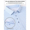 image:imageAlex Vando Mens Polo Shirts Short Sleeve Breeze Printed Dry Fit Golf Shirt  Quick Dry Cooling Fabric Prevents Sunburn StayFlat Hidden Collar Solves Curling Easy Care NonIron Machine WashableLtbluedot