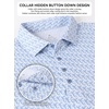 image:imageAlex Vando Mens Polo Shirts Short Sleeve Breeze Printed Dry Fit Golf Shirt  Quick Dry Cooling Fabric Prevents Sunburn StayFlat Hidden Collar Solves Curling Easy Care NonIron Machine WashableLtbluechain