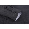 image:imageAlex Vando Mens Printed Dress Shirts Regular Fit Casual Button Down Shirt  Wrinkle resistant Machine washable Contrast on inner collar amp cuff Truetosize cut Business amp Daily Easy outfit pairingBlack 1767