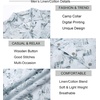 image:imageAlex Vando Mens Printed Dress Shirts Regular Fit Casual Button Down Shirt  Wrinkle resistant Machine washable Contrast on inner collar amp cuff Truetosize cut Business amp Daily Easy outfit pairingLs White Grey Stuff