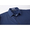 image:imageAlex Vando Mens Printed Dress Shirts Regular Fit Casual Button Down Shirt  Wrinkle resistant Machine washable Contrast on inner collar amp cuff Truetosize cut Business amp Daily Easy outfit pairingNavy 143