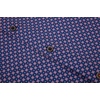 image:imageAlex Vando Mens Printed Dress Shirts Regular Fit Casual Button Down Shirt  Wrinkle resistant Machine washable Contrast on inner collar amp cuff Truetosize cut Business amp Daily Easy outfit pairingNavy 126