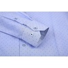 image:imageAlex Vando Mens Printed Dress Shirts Regular Fit Casual Button Down Shirt  Wrinkle resistant Machine washable Contrast on inner collar amp cuff Truetosize cut Business amp Daily Easy outfit pairingBlue6974