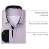 image:imageAlex Vando Mens Printed Dress Shirts Regular Fit Casual Button Down Shirt  Wrinkle resistant Machine washable Contrast on inner collar amp cuff Truetosize cut Business amp Daily Easy outfit pairingWine Black Square