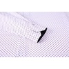 image:imageAlex Vando Mens Printed Dress Shirts Regular Fit Casual Button Down Shirt  Wrinkle resistant Machine washable Contrast on inner collar amp cuff Truetosize cut Business amp Daily Easy outfit pairingWine Hexagon 09