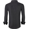 image:imageAlex Vando Mens Printed Dress Shirts Regular Fit Casual Button Down Shirt  Wrinkle resistant Machine washable Contrast on inner collar amp cuff Truetosize cut Business amp Daily Easy outfit pairingBlack 1767